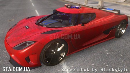 Koenigsegg Agera Police [EPM] (NFS Rivals,Forza Motorstorm 4)